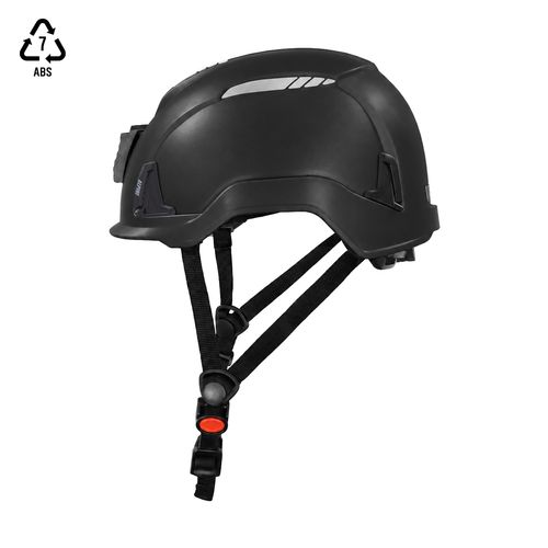Casco Activex V Alpine ABS Porta Lampara Negro