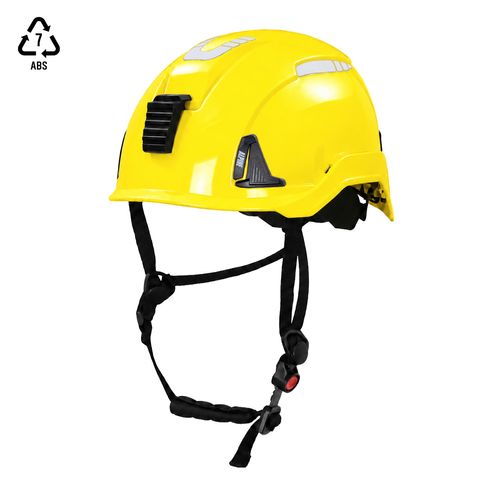 Casco ACTIVEX Alpine V ABS Porta Lámpara Amarillo